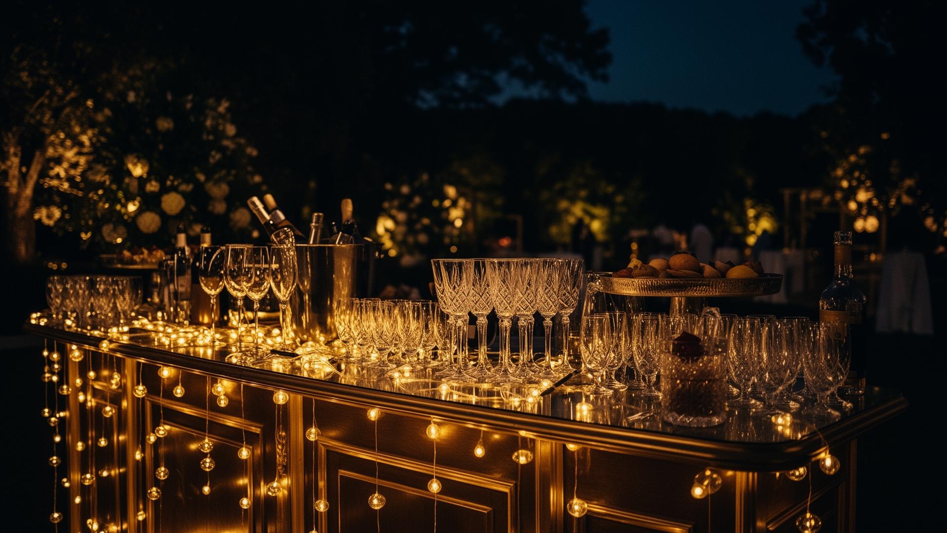 Catering setup