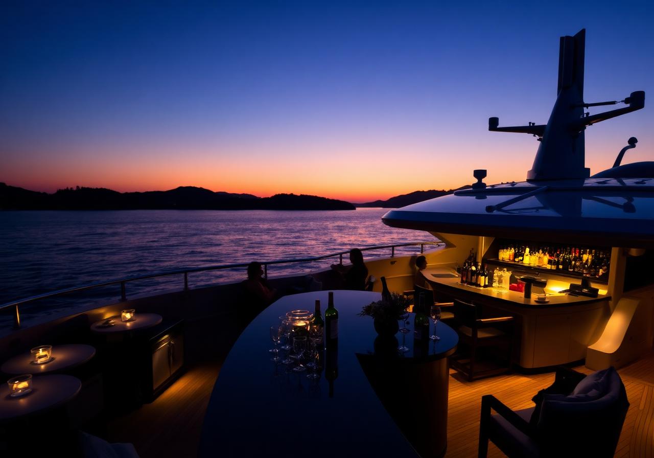 Yacht bar